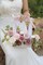 Gradient Pink & Purple Artificial Flower Combo Box – Faux Silk & Foam Roses with Leaves for DIY Wedding Bouquets, Centerpieces, Baby Shower & Party Decor